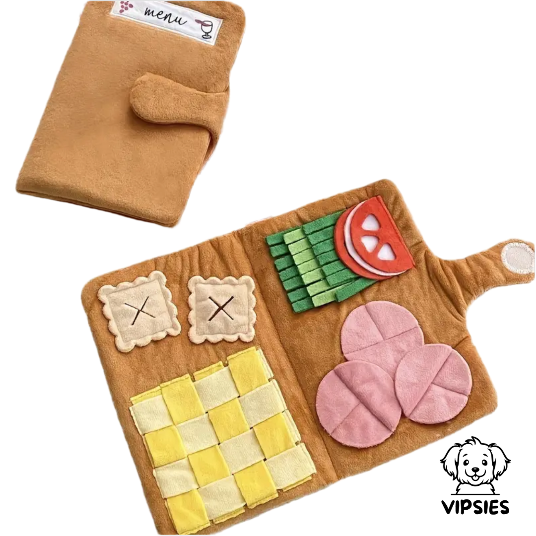 Menukaart Snuffelspel